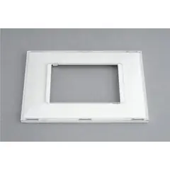 Legrand - Placa Pialplus+ Kristal 4X2 3 Postos