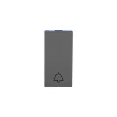 Legrand - Módulo Pulsador 10A Pialplus+ Cinza Bivolt