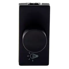 Legrand - Módulo Dimmer Lâmpada E Ventilador Pialplus+ Preto Bivolt