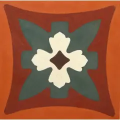 Cimartex - Ladrilho Hidráulico Jasmin 20x20cm Decorado