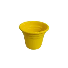 Alumínios Vulcão - Vaso para Plantas em Alumínio Amarelo Pp 6,5x7cm