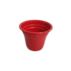 Alumínios Vulcão - Vaso para Plantas em Alumínio Vermelho Pp 6,5x7cm