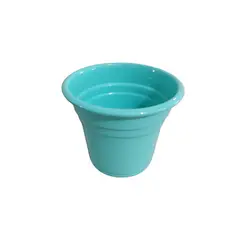 Alumínios Vulcão - Vaso de Alumínio PP 6,5x7cm Azul Tiffany