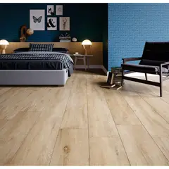 Biancogres - Piso Porcelanato Acetinado Retificado Bege Interno 26x106cm Liverpool Caixa 2m²