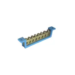 Steck - Barramento Neutro Azul 8 Terminais -89mm