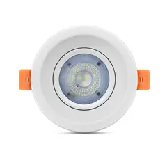 Elgin - Luminária LED Redondo Spotlight com Lente 5W 6500K