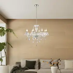 Just Home Collection - Luminária Pendente Auriga 8 Luz E14