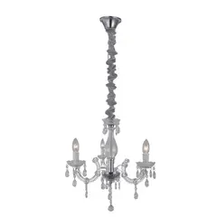 Lumi Lar - Lustre Treviso de Acrílico 3 Lâmpadas 40W E14 Bivolt 43x143cm