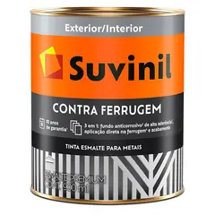 Suvinil - Esmalte Contra Ferrugem Brilhante 900ml Preto