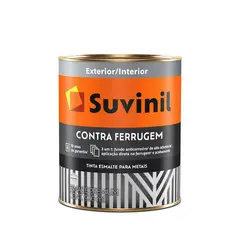 Suvinil - Esmalte Contra Ferrugem Brilhante 900ml Branco
