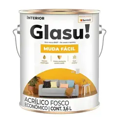 Suvinil - Tinta Acrilica Economica Fosco, Palha, 3,6L