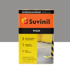 Suvinil - Tinta Piso Fosco Cinza 18L