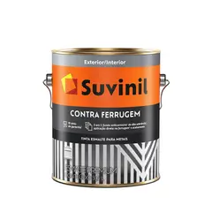 Suvinil - Esmalte Contra Ferrugem Brilhante 3,6L Branco
