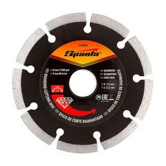 Sparta - Disco de Corte Diamantado 115mm Corte Seco 7310555 Prata