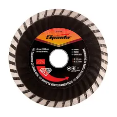 Sparta - Disco de Corte Diamantado 115mm 7311755 Turbo Prata