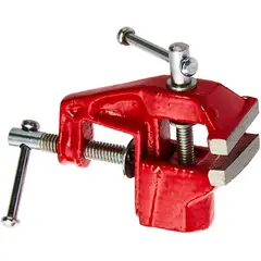 Mundo das Ferramentas - Torno Morsa de Bancada 40mm Vermelho