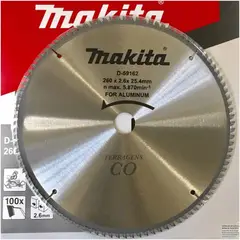 Makita - Lamina de Serra Tct260x25.4mm 100t para Alumínio