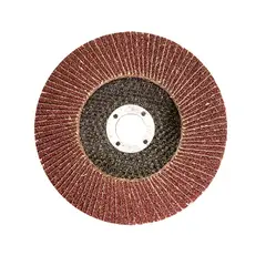 Mundo das Ferramentas - Disco Flap Grão 120 Diâmetro 115x22mm Vermelho