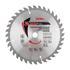 Mtx - Disco de Serra Circular para Madeira 185mm 7327855 Prata