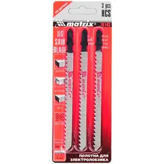 Mundo das Ferramentas - Lâmina para Serra Tico Tico 75x25mm com 3 Peças Vermelho
