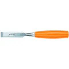 Mundo das Ferramentas - Formão Chanfrado 24mm Cabo Plástico Laranja
