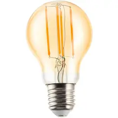 Dairu - Lâmpada de Filamento LED Bulbo 6W A60 E27 Âmbar