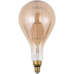 Dairu - Lâmpada de Filamento LED 8W PS160 E27 Âmbar