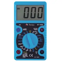 MINIPA - Multímetro Digital Et-1000 Cat I 500V