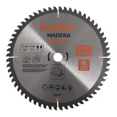 Bauker - Lâmina de Serra Circular 10" 60 Dentes Madeira Natural