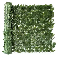 Just Home Collection - Cercamento de Plástico com Folhas 100x30cm
