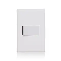 Steck - Conjunto Interruptor Simples 4X2 10A Stella Branco
