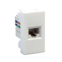 Steck - Módulo Informática Rj45 Cat5E Stella Branca