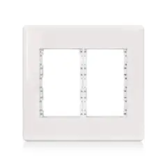 Steck - Placa Com Suporte Stella Branca 4X4 6 Postos