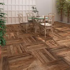 Formigres - Piso Ecologic HD 61x61cm Caixa 2,23m² Protetiva Aderente Marrom