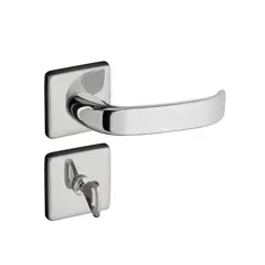 Pado - Fechadura Zamac Concept Roseta 413 Banheiro Cromado