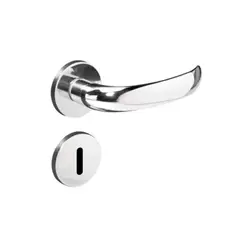Pado - Fechadura Zamac Concept Roseta 413 Interna Cromado