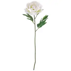 Just Home Collection - Flor Artificial Peônia 63cm Branco