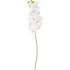 Just Home Collection - Flor Artificial Orquídea 78cm Branco