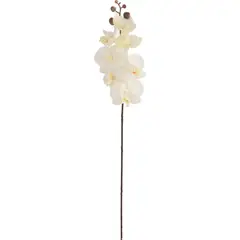 Just Home Collection - Flor Artificial Orquídea 69cm Branco