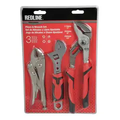 Redline - Kit com 3 Ferramentas de Encanamento