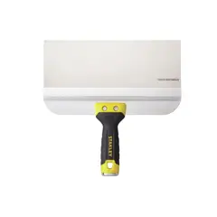 Stanley - Espátula Inox para Drywall 10 Amarelo e Preto