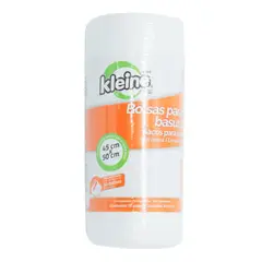 Kleine Wolke - Saco de Lixo Perfumado com Alças 18 Litros com 50 Unidades 45x50cm Branco
