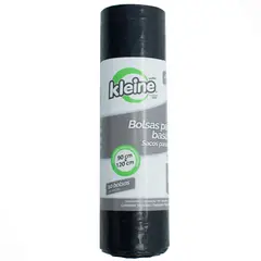 Kleine Wolke - Saco de Lixo 140 Litros com 10 Unidades 90x120cm Preto
