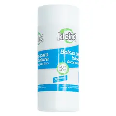 Kleine Wolke - Saco de Lixo com Alças 12 Litros com 30 Unidades 40x45cm Branco