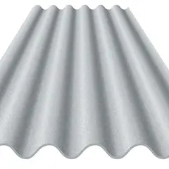 Confibra - Telha de Fibrocimento Ondulada 244cmx110cmx5mm Cinza