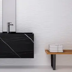 Incepa - Inserto Risca Acetinado 30x90,2cm Caixa 1,08m² Retificado Branco