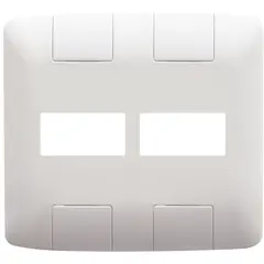 Tramontina - Placa Aria Branca 4X4 2 Postos