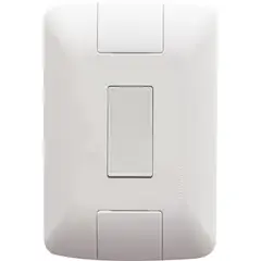 Tramontina - Conjunto Interruptor Simples 4X2 6A Aria Branco