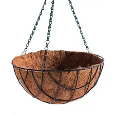 Top Garden - Vaso de Coco 30cm Marrom