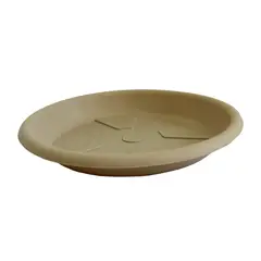 Fg Import - Prato 14x2,1cm Cinza Taupe Okla